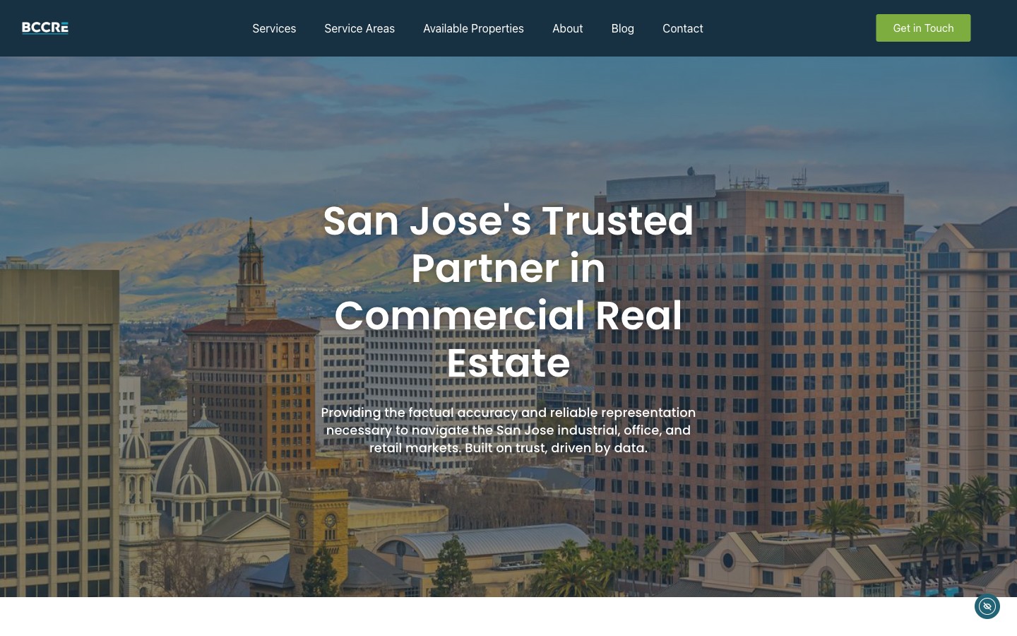 Jacob Sanchez CRE website